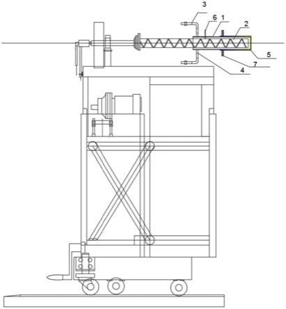 药玻加料机用密封水冷装置的制作方法