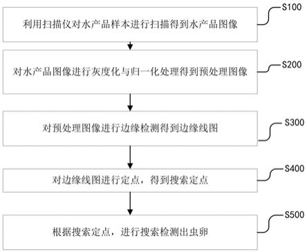 一种水产品图像虫卵圆形特征检测方法及系统