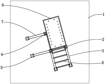 一种中承式钢箱提篮拱桥首节拱肋安装托架的制作方法