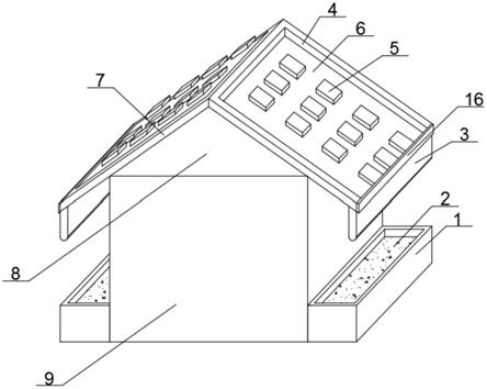 一种绿色建筑节能屋面的制作方法