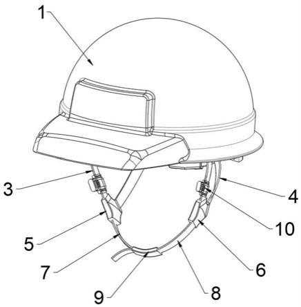 安全帽结构图图片