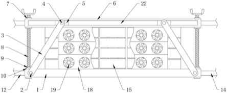 一种风力发电用电池组散热机构的制作方法