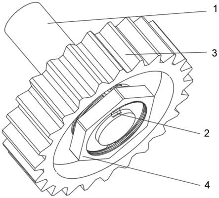 一种电动工具用的快捷装配式齿轮的制作方法