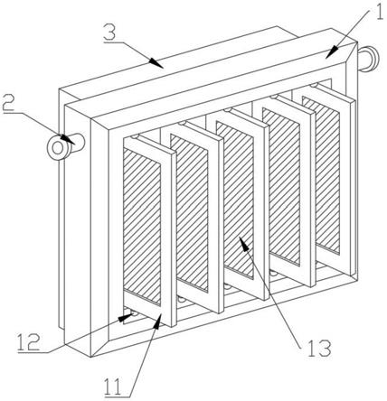 一种环保测试设备用恒温铝热管散热器的制作方法