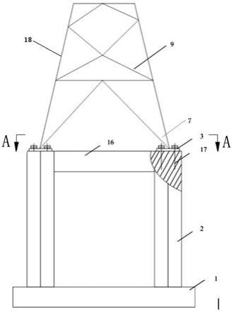 一种新型10kV配电线路窄基铁塔基础的制作方法