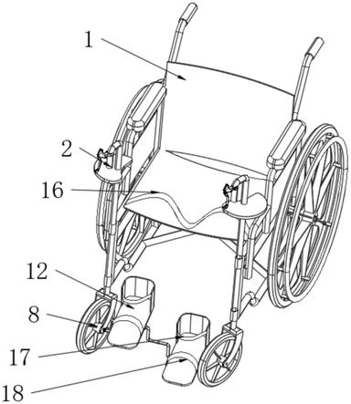 一种腿部康复锻炼轮椅车的制作方法