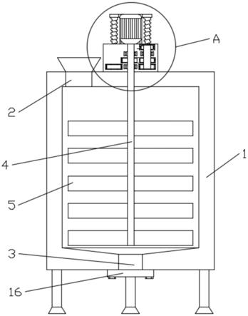 一种波峰焊接机用免预热环保助焊剂的制备装置的制作方法