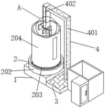 一种具有清理机构金属表面处理除锈装置的制作方法