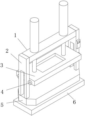 一种具有减震降噪功能的木板冷压机的制作方法