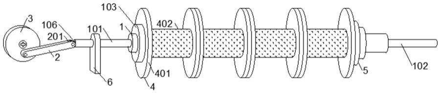 一种用于纺织的卷线机结构的制作方法