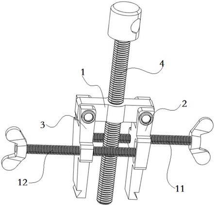 一种可变开度水轮发电机定子线棒嵌装用固定装置的制作方法