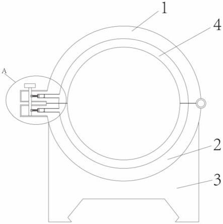 一种水利工程用节能型PE管焊接夹具