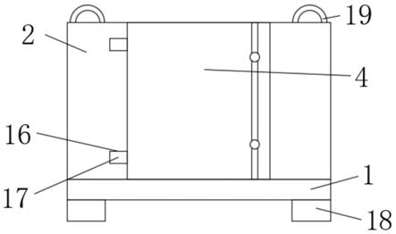 一种建筑外墙施工用安全护栏