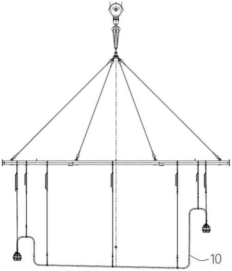 跨接管吊装撑杆的制作方法