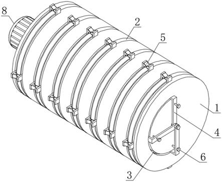 一种防缠丝的导丝盘装置的制作方法