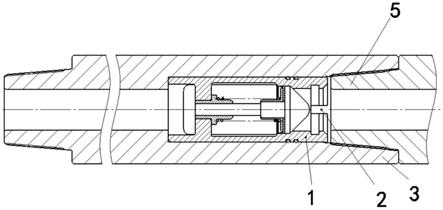一种带卡爪测斜托盘的浮阀芯的制作方法