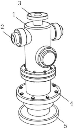 消防栓结构简图图片