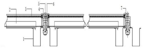 一种用于光伏组件及其底部导水槽的连接结构的制作方法