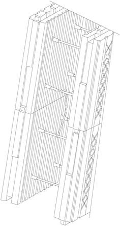 一种具有卡勾固定的空腔建筑模块系统的制作方法