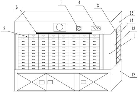 一种光刻机掩膜版盒的储存柜的制作方法