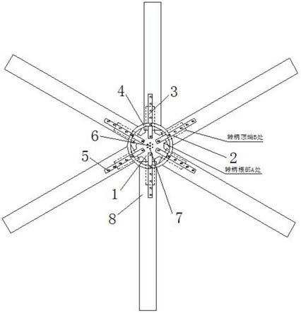 一種大型吊扇底盤結構的製作方法