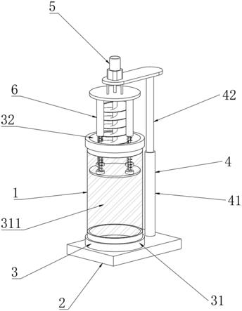 一种板栗面生产用的研磨器的制作方法