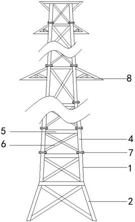 一种电力电网输电设施钢结构塔架的制作方法