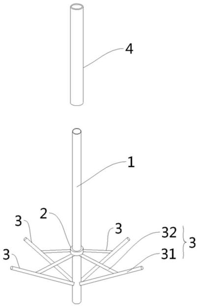 一种抗冻拔扩底桩结构