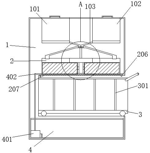 一种节能建筑混凝土自动成型机的制作方法