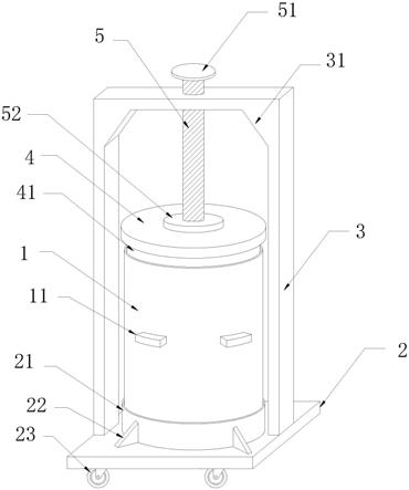 一种同位素药物废弃处理用钨合金防护储存容器的制作方法