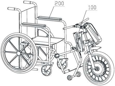 电动拖头及其轮椅的制作方法