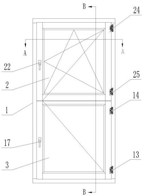 一种同时具备门和窗功能的铝包木门窗的制作方法