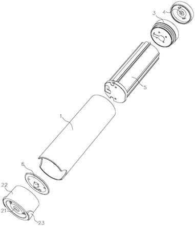 一种远近光一体自行车行车灯的制作方法