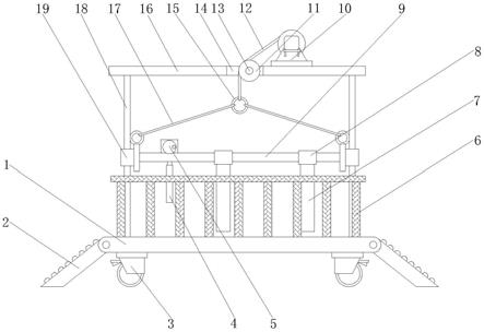 一种可调式畜牧兽医用动物打针固定装置的制作方法