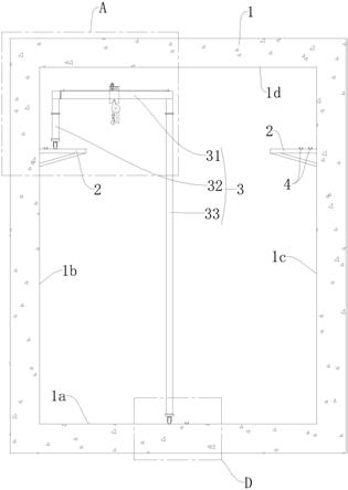 一种城市地下管廊内物料运输装置的制作方法