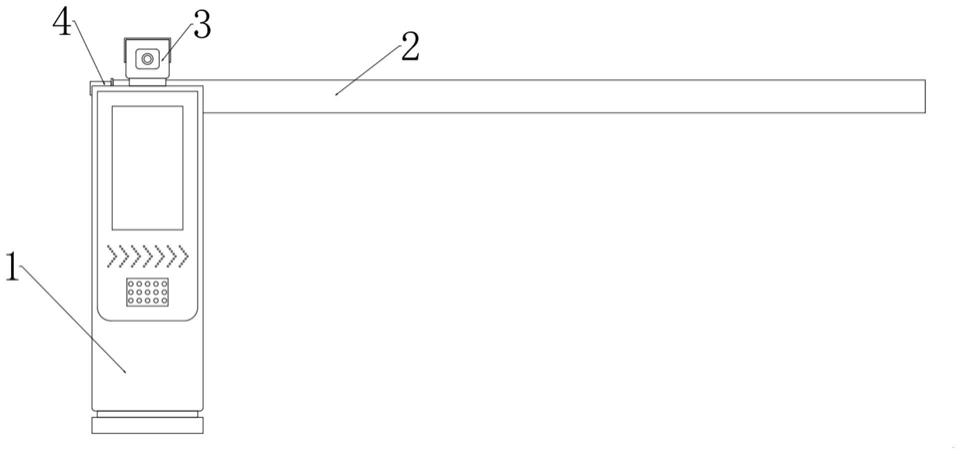 一种公共安全用车牌识别一体机的制作方法