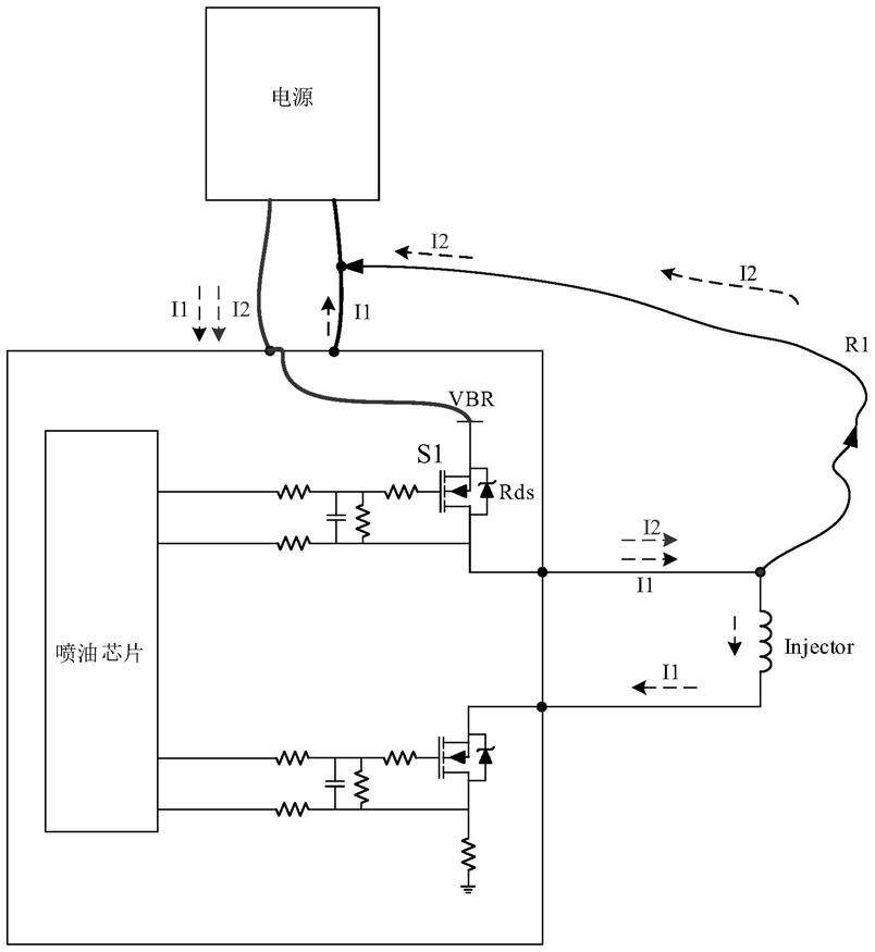 一种发动机喷油器的驱动系统及保护方法与流程