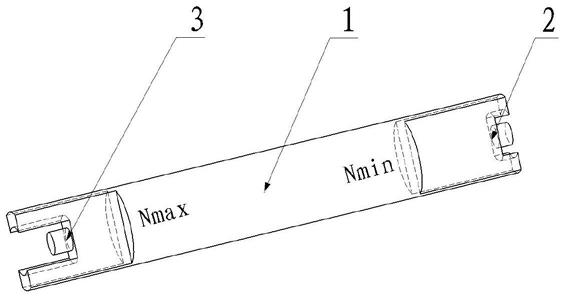 一种用于盲螺栓芯杆断口高度的检查工具的制作方法