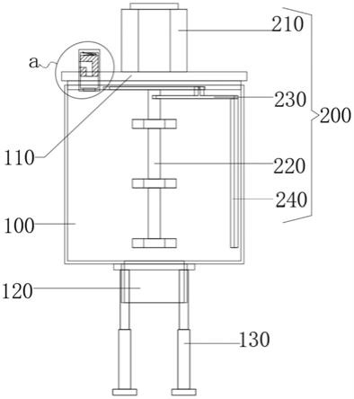 一种粉剂生产加工用混料装置的制作方法