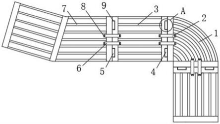 一种转角可用的栅栏板护面块体结构的制作方法