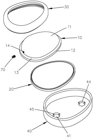 玩偶流沙眼及其制作工艺的制作方法