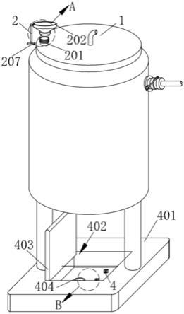 一种米酒酿造用发酵罐清洗装置的制作方法