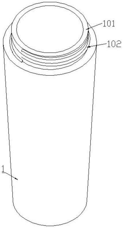 具有滤芯快速拆装结构的空压机过滤器的制作方法