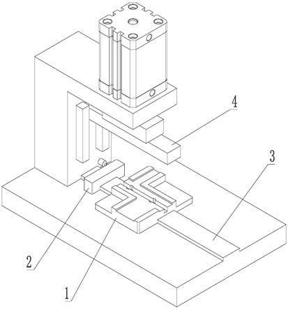 一种压接机用FC压线头接线模具的制作方法