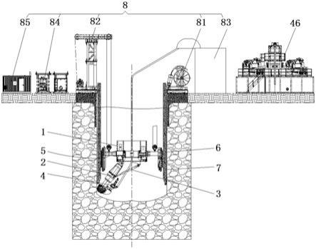 泥水沉井掘进机的制作方法