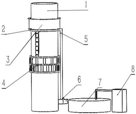一种烟囱自动雾化养护装置的制作方法