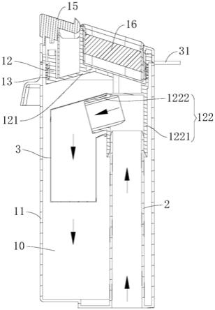 污水固液分离装置及洗地机的制作方法