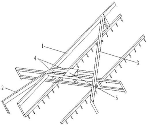 一种料耙滑轮吊架的制作方法
