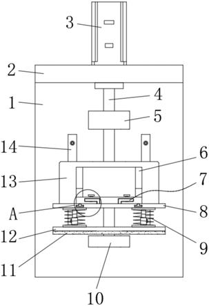 一种PCB钻孔机压脚的压力装置的制作方法