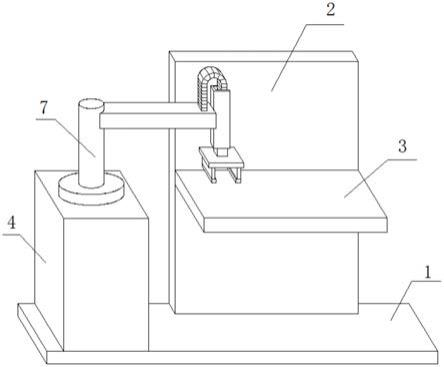 一种数控钻孔开槽机机械手夹料装置的制作方法